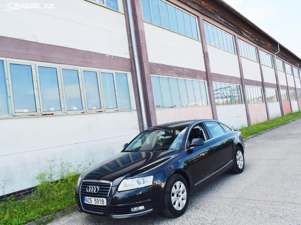 Audi A6 4F 2.7 TDI/MANUÁL/KŮŽE/NAVI/FACELIFT/TAŽNÉ