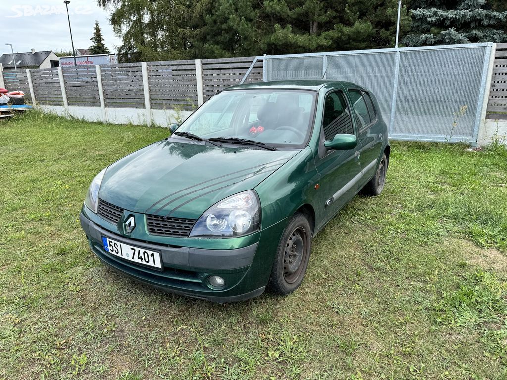 Renault Clio 1.2 16V 55kw, plně pojízdné !!!