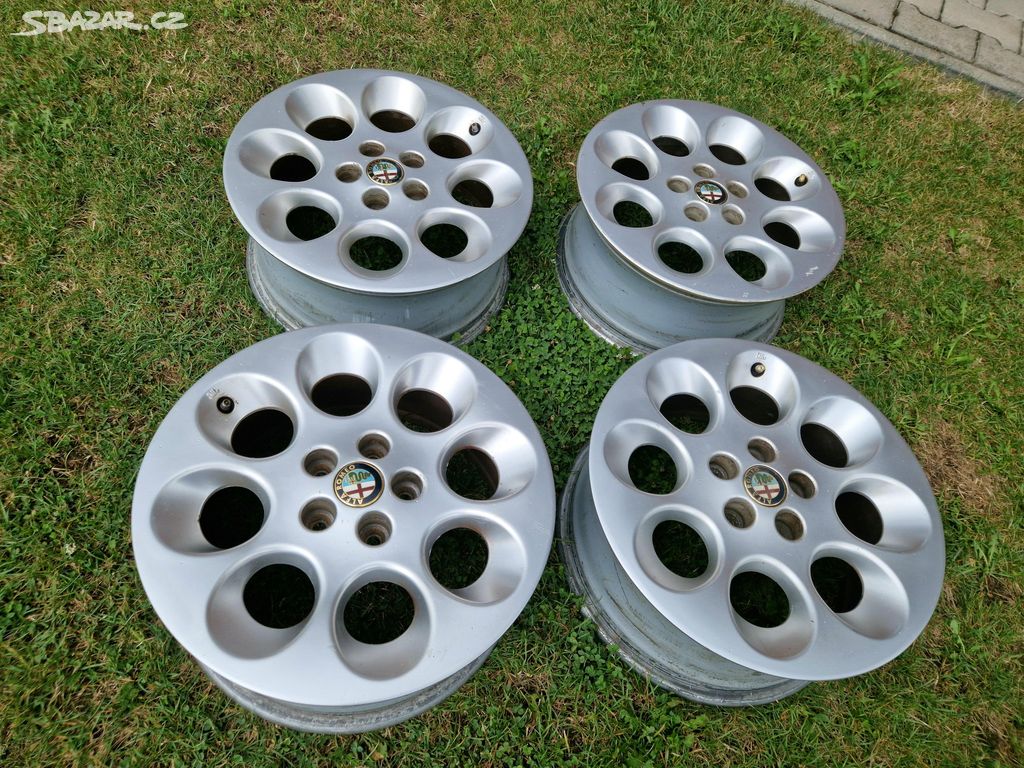 Al. disky 15 - 5x98 - orig. Alfa Romeo 156