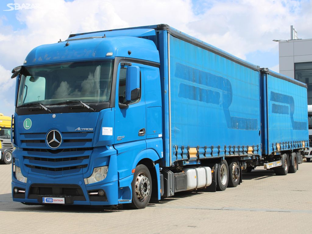 Mercedes-Benz ACTROS 2542, 6X2, EURO 6 + přivěs