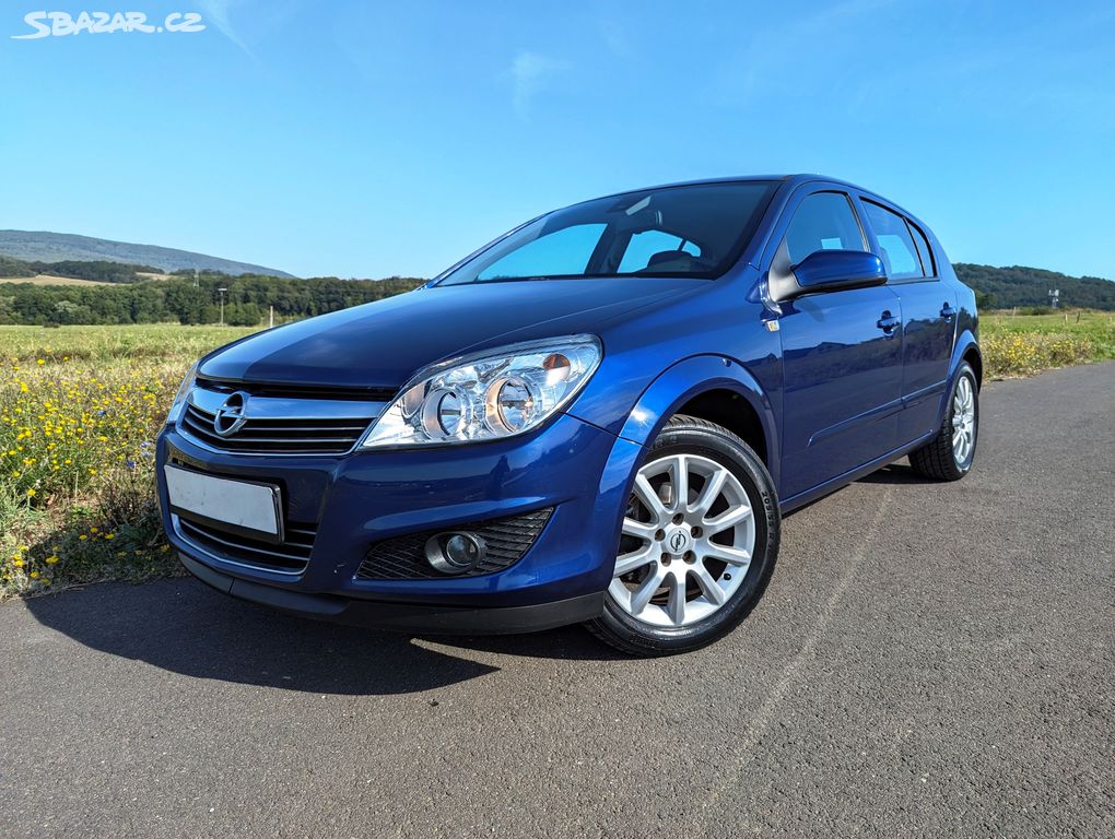 Opel Astra H 1.6i 85kw 2009 Klima 127711km nová TK