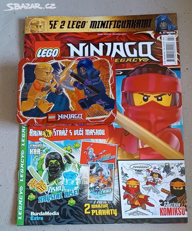 LEGO NINJAGO SPECIÁL 4/24 - časopis + hračka.