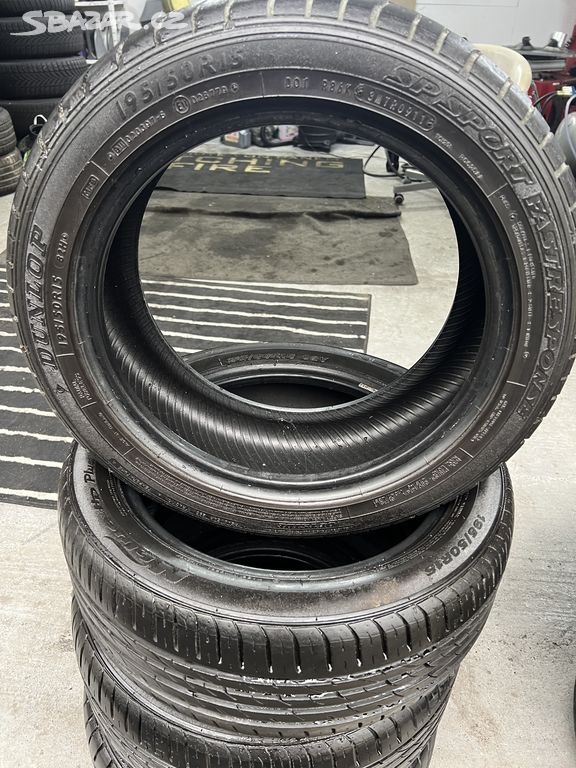 Sada pneu 2x Dunloap 2x Nexen 195 /50 R15