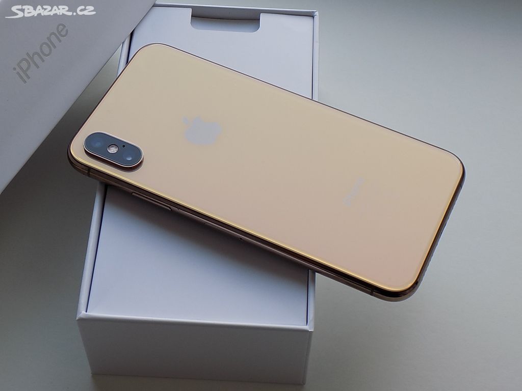 APPLE iPhone XS 256GB Gold - ZÁRUKA - TOP STAV