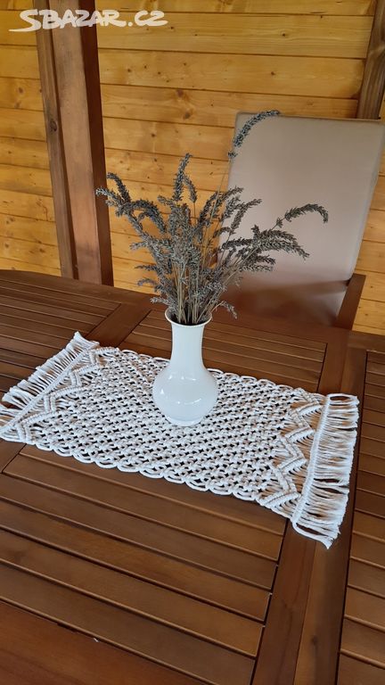 Macramé prostírání 60x30cm