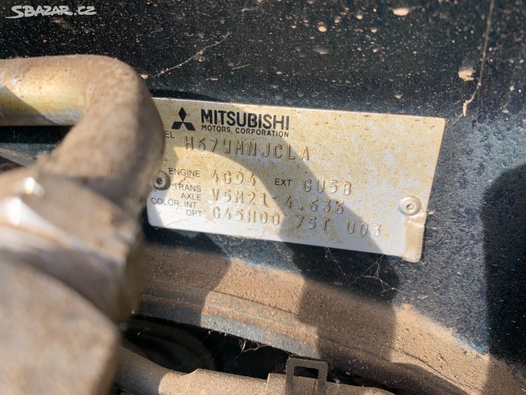 Magnetický podtlakový ventil Mitsubishi Pinin 2.0 gdi - Použité autodiely 