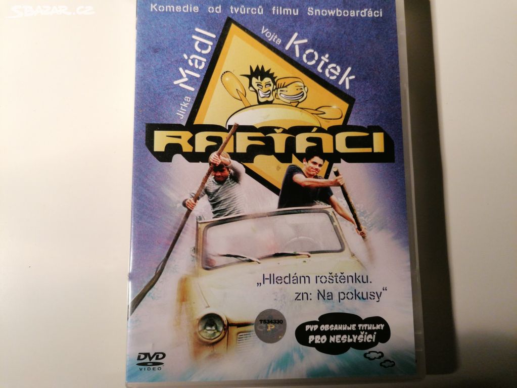 DVD film Rafťáci