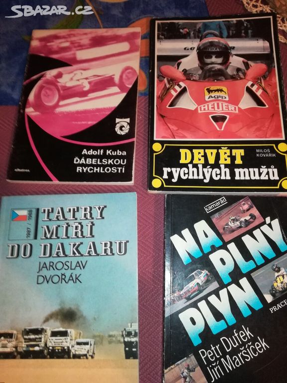 3 knihy na tema automobilismu, Dabelskou rychlosti