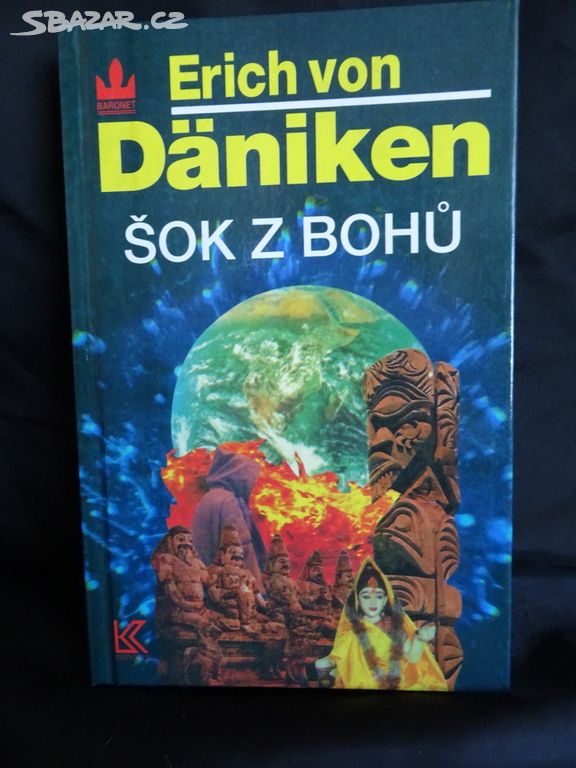 K0743 _ Kniha "Šok z bohů" - Erich von Däniken