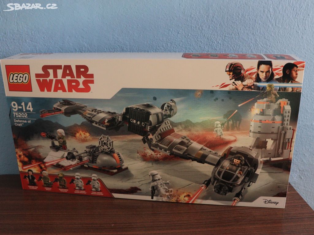 Lego 75202 Defence of Crait Star Wars Hul n Krom Sbazar.cz
