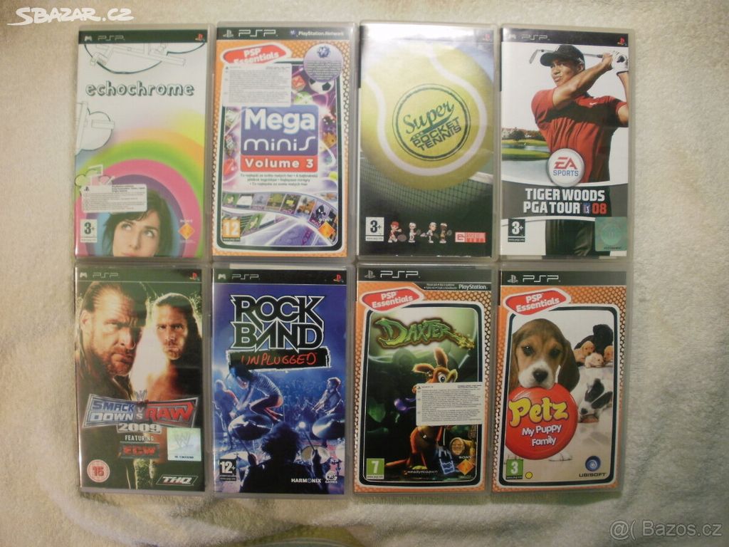 Hry na Playstation Portable - PSP - Ceny v textu - Hradec Králové ...