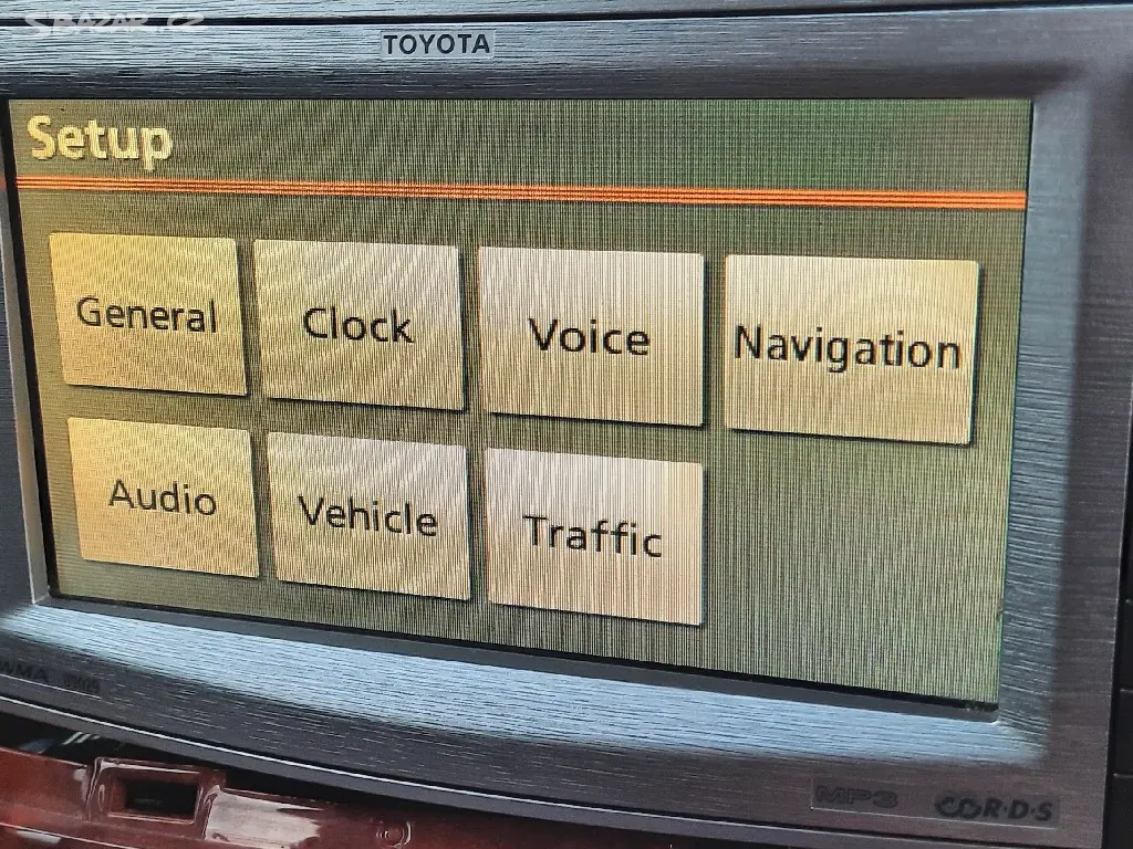 CD navi radio TOYOTA - fotka 4