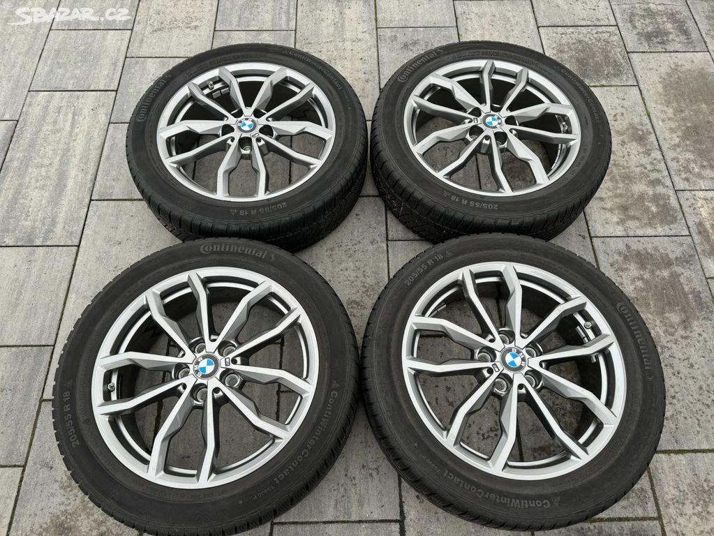 Originál Alu kola Bmw 5x112 R18 zimní Styling 771M