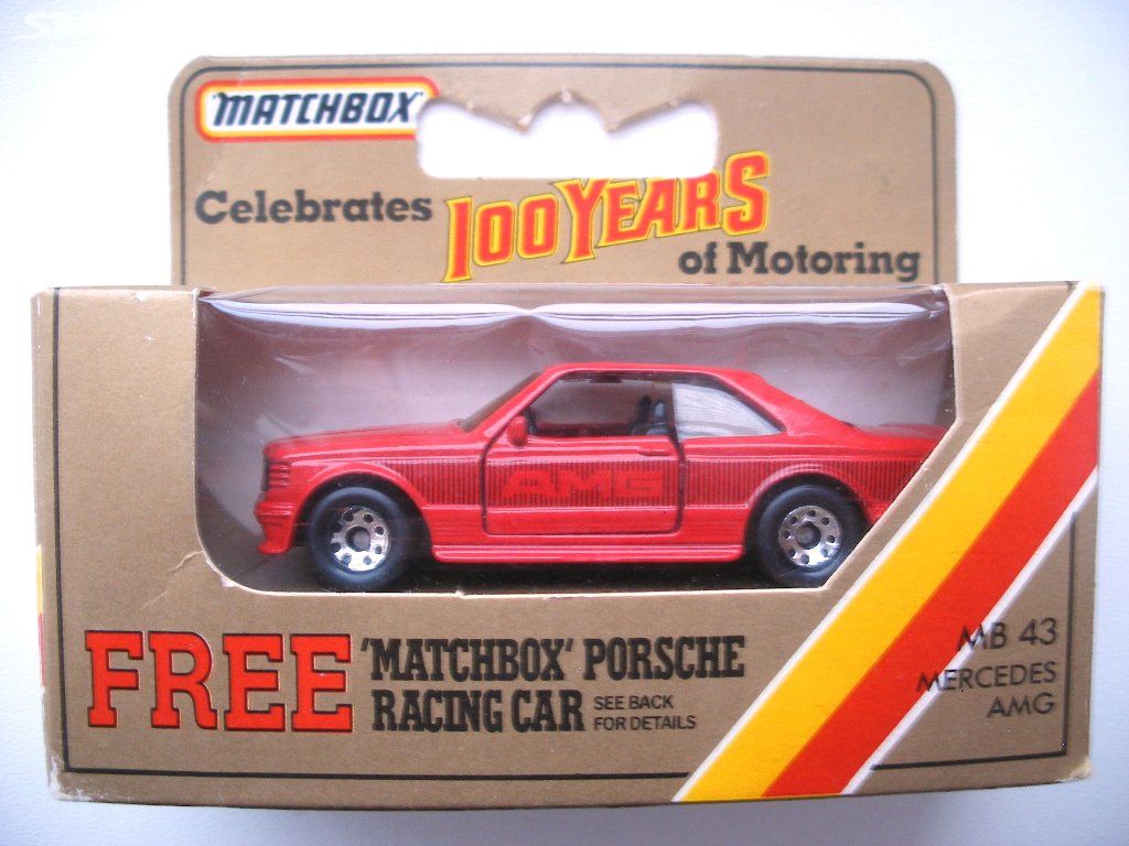Matchbox mercedes 500 sec store