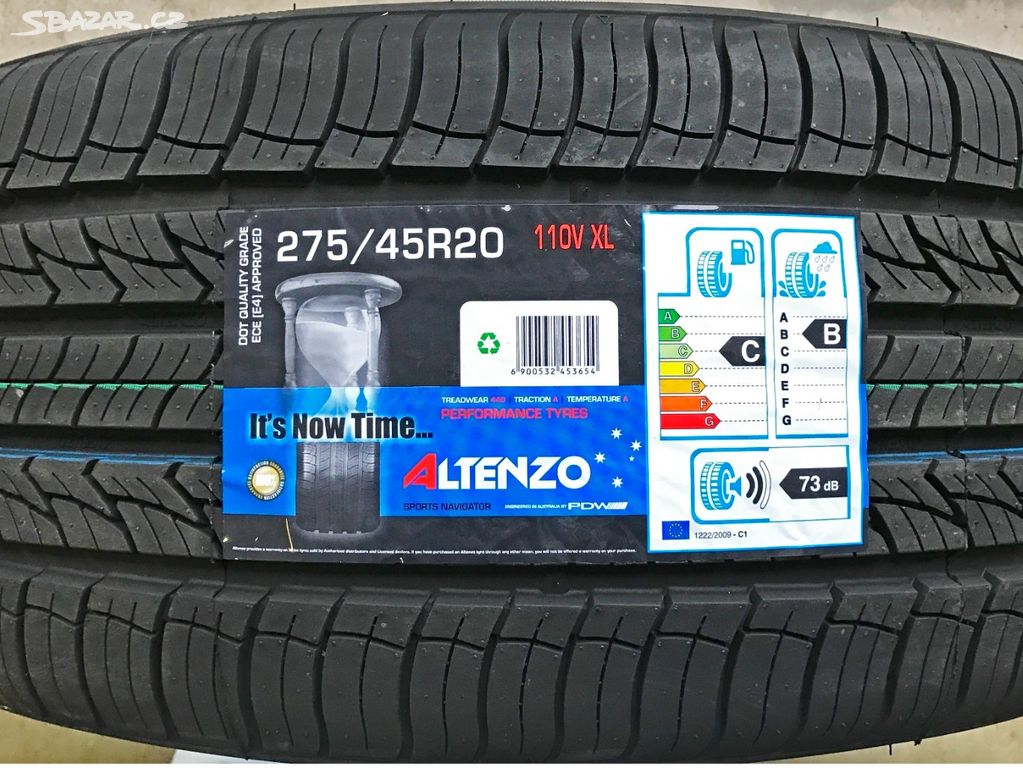 275/45 r20 Nové letní pneu Altenzo 275/45/r20