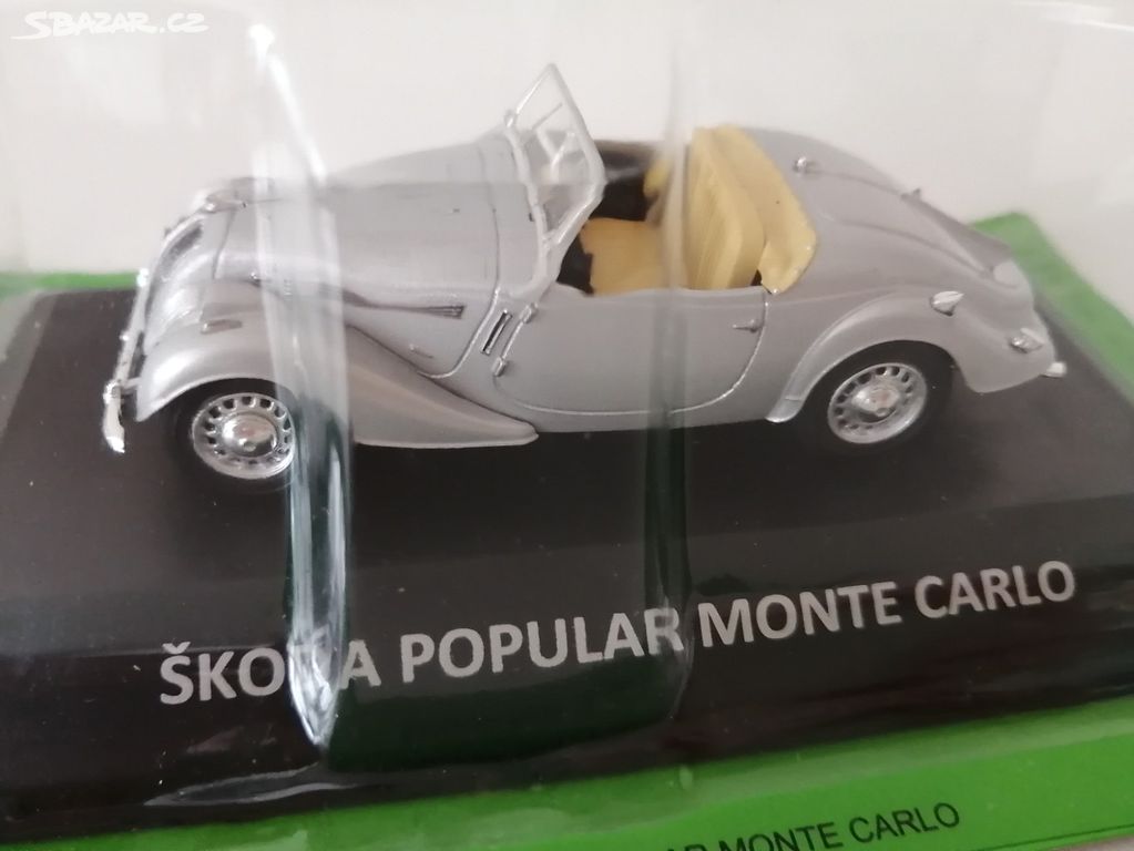 model Škoda Popular Monte Carlo, 1:43 De Agostini