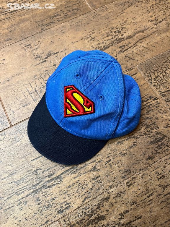 Dětská kšiltovka Superman, vel. 0-12 měsíců