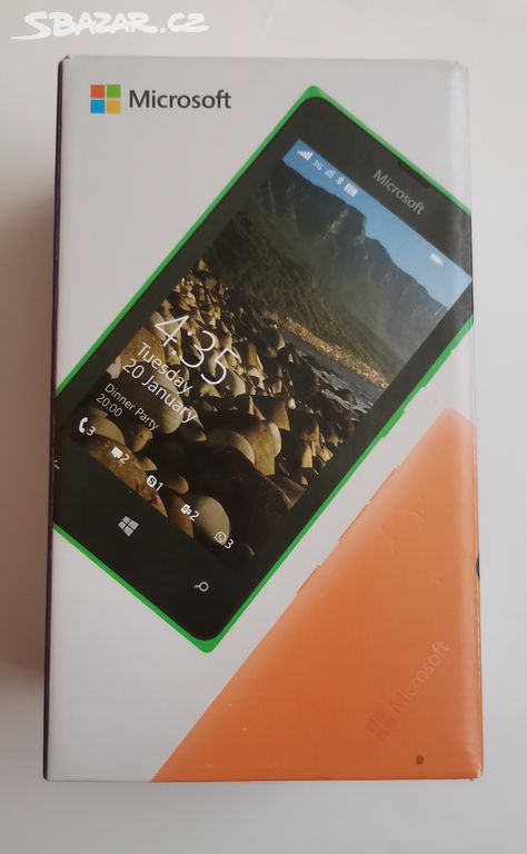 Prodám plně funkční Nokia Lumia 435 s krabicí