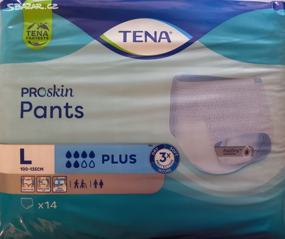 Inkontinenční plenkové kalhotky