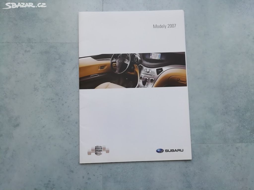 Subaru 2007 - CZ katalog + ceník - doprava v ceně