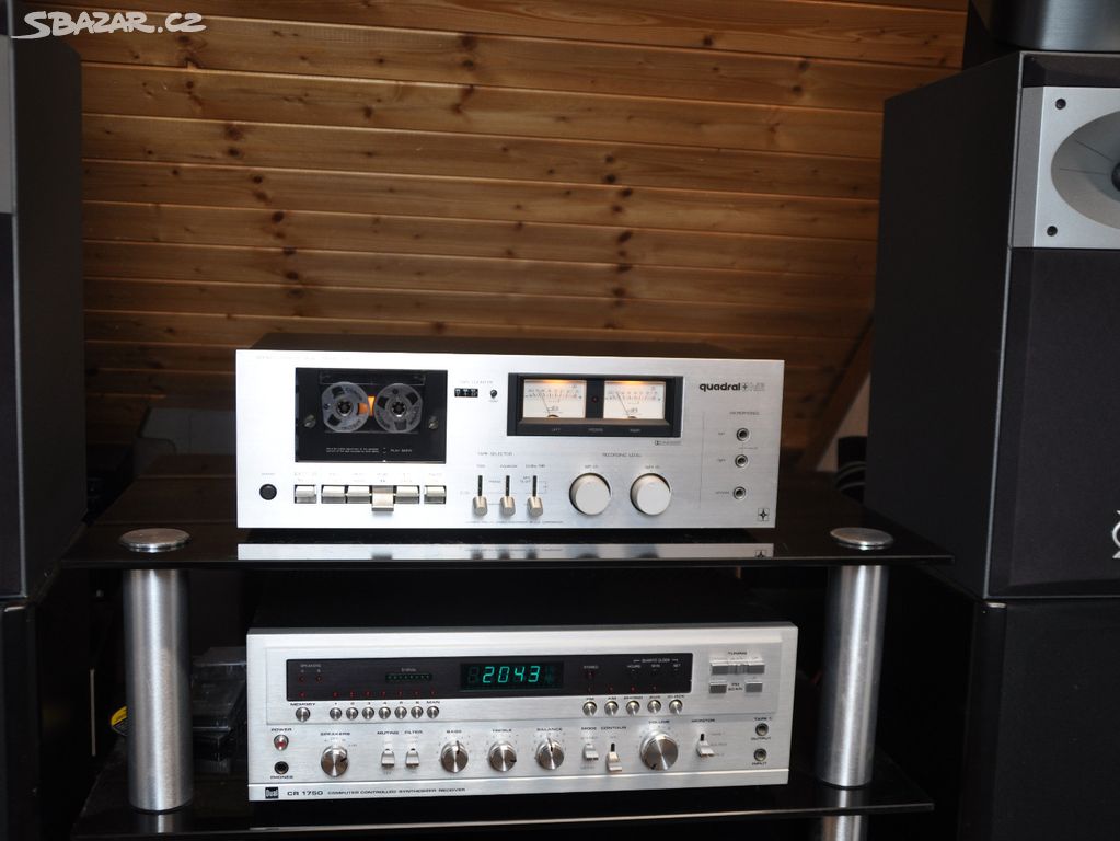 Quadral K101 /Luxman K-05 tape deck