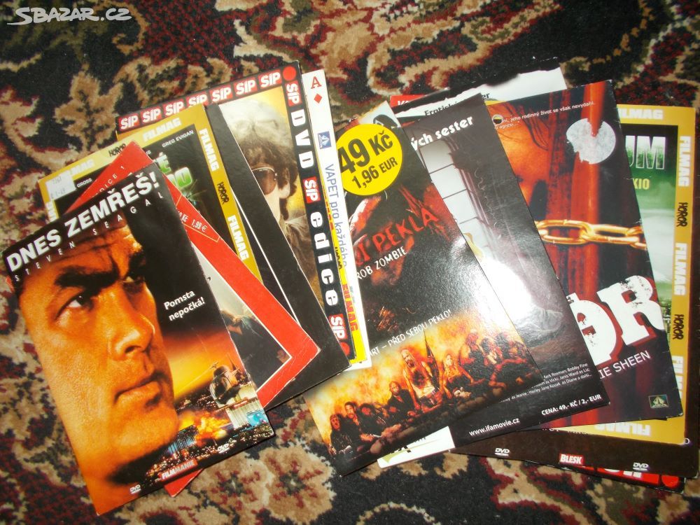 DVD filmy 100 ks