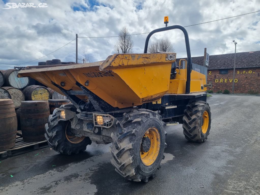 Prodám dumper JCB 6TST r.v. 2015 VÝPRODEJ