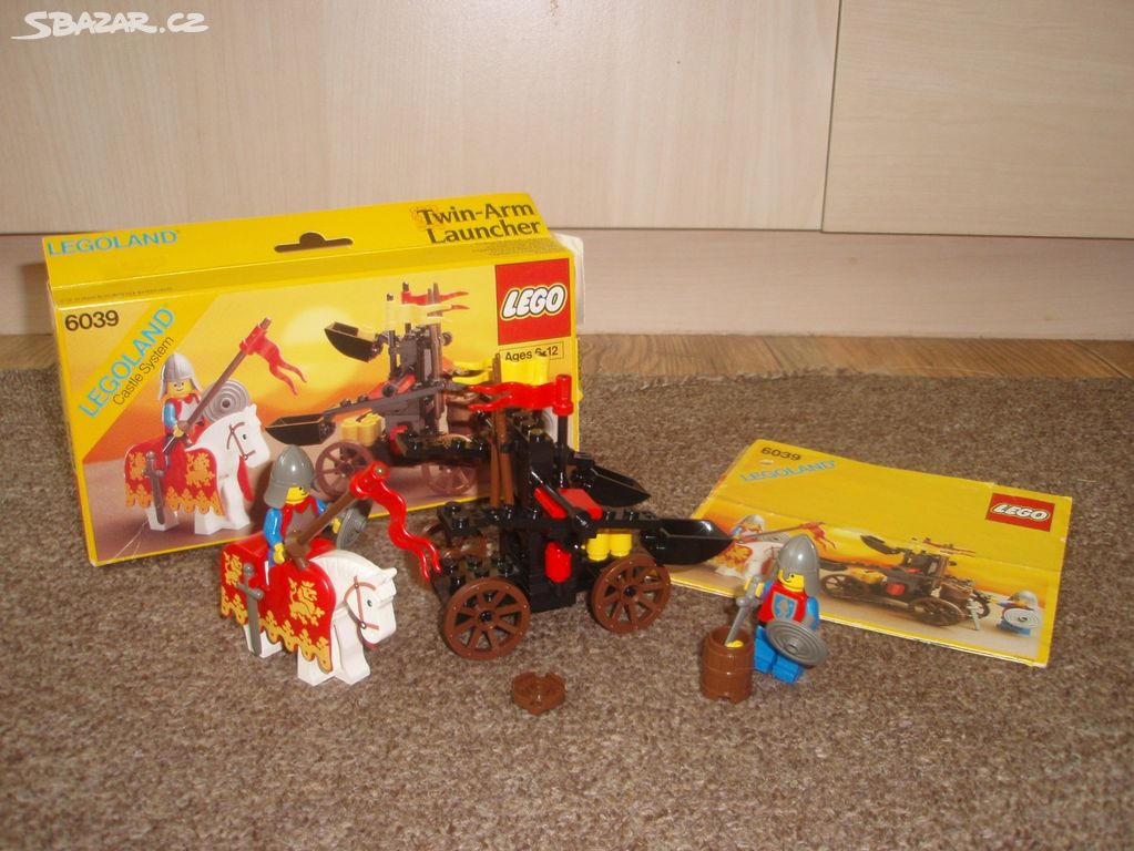 Lego hrady set 6039 s boxem a návodem