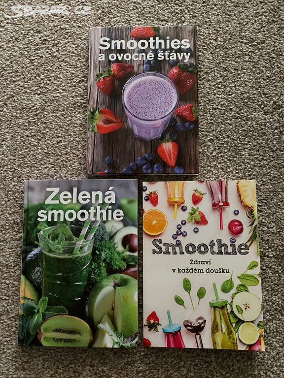 Nové knihy o smoothie
