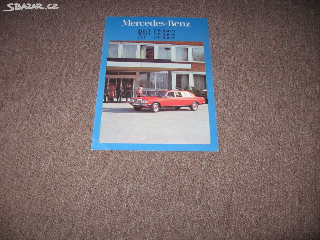 Mercedes-Benz prospekt 1979.