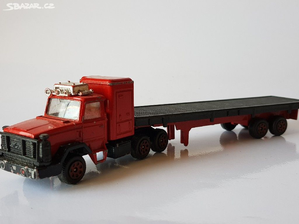 Corgi Truck Red