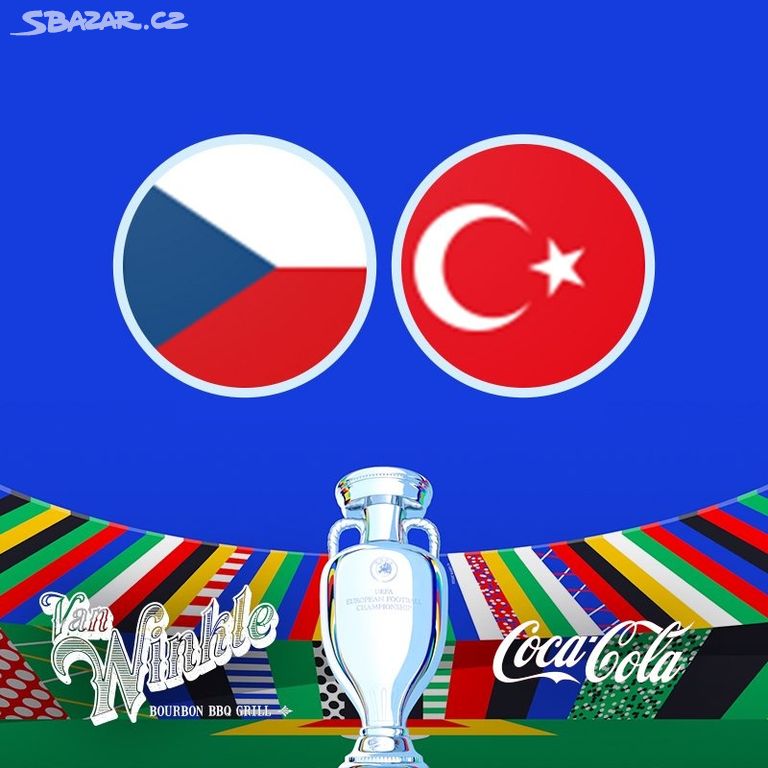 Vstupenky Fotbal EURO 2024 Česko-Turecko