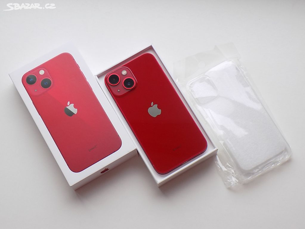 APPLE iPhone 13 mini 256GB Red - ZÁRUKA 12 MĚSÍCŮ