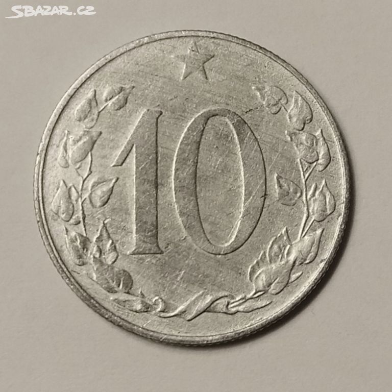 175. Mince ČSR 10 haléřů 1954