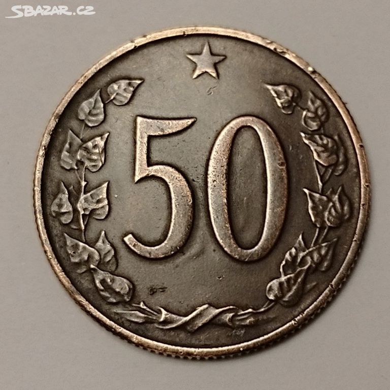 132. 50 haléřů 1964 ČSSR