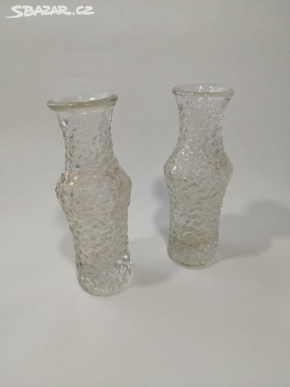 Vázy lisované sklo Hanuš