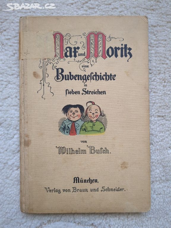 Mar Und Morik - německy (1925?) - Wilhelm Busch