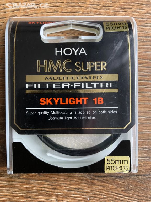 Filtr HOYA HMC SUPER, SKYLIGHT 1B, 55 mm.