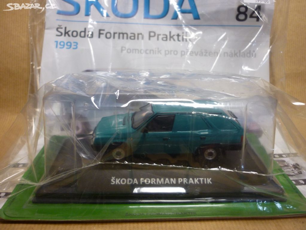 Škoda Forman Praktik DeAgostini 1/43