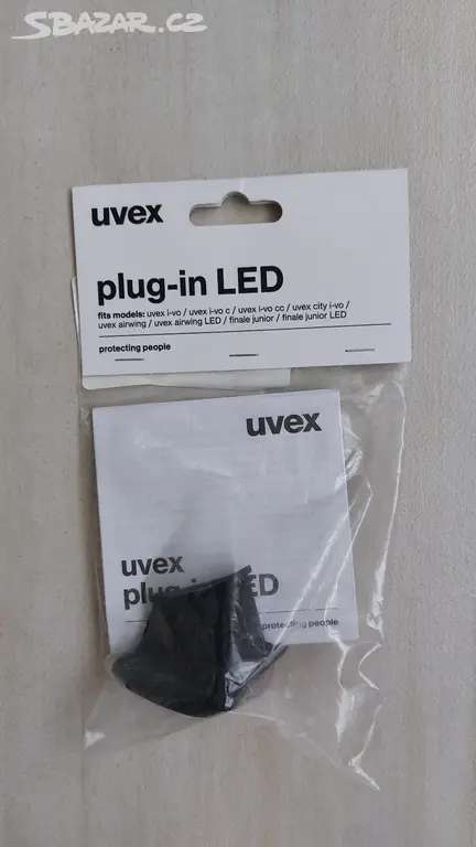 Uvex Plug-in LED Accessoire Casque Vélo - Lumière Rouge Clignotante - Sécurité Et Visibilité