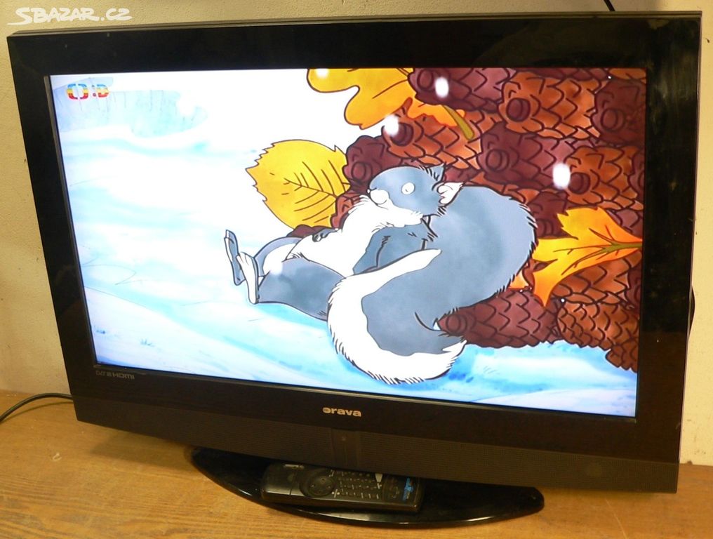 LCD televize 80cm ORAVA, 32 palců, nemá DVBT2