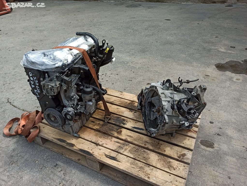 MOTOR FORD 2.0 TDCi 100kW, typ G6DA - DOKLAD, DPH