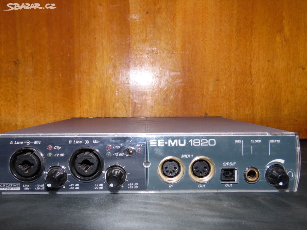 Profesionální zvukové rozhraní Creative E-MU 1820