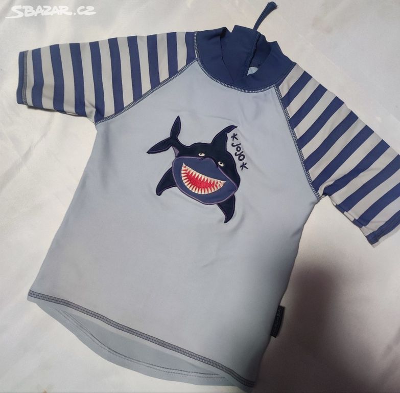 Dětské tričko na plavání, žralok, vel. 86-92