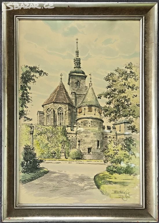 Votlučka Karel : Plzeň - Františkánský kostel