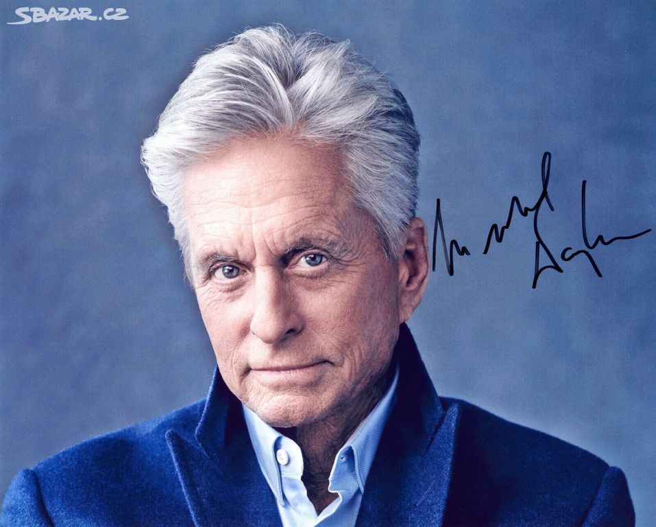 Michael Douglas - foto s podpisem + COA