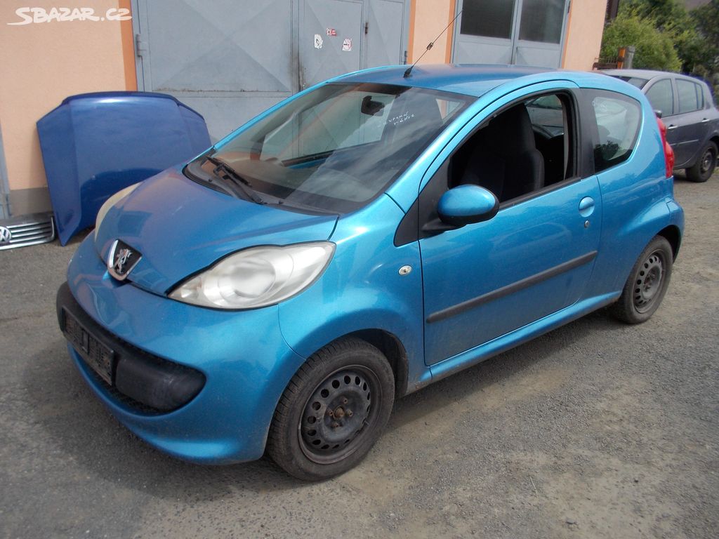 Peugeot 107 1.0 50kw - 1KR - náhradní díly