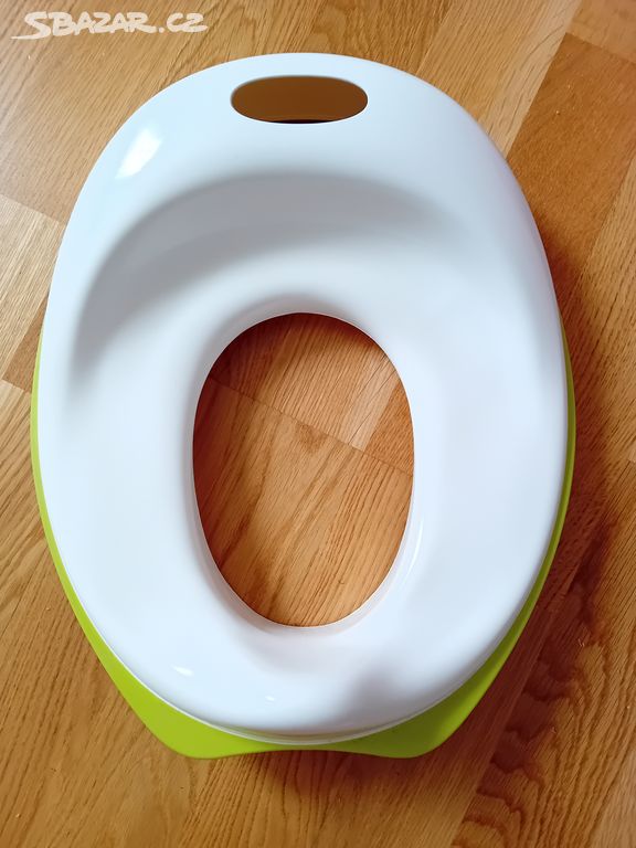 IKEA TOSSIG WC sedátko pro dítě bílo/zelené