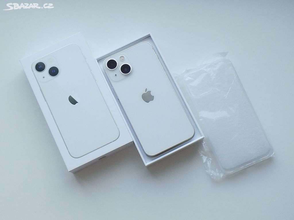 APPLE iPhone 13 mini 256GB White, ZÁRUKA, TOP 100%