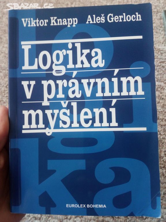 kniha Logika v právním myšlení